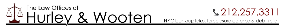 The New York City Bankruptcy Law Offices of Hurley & Wooten in Manhattan, New York